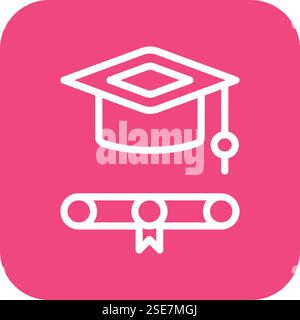 Education Vector Icon Design Illustration Stock Vector