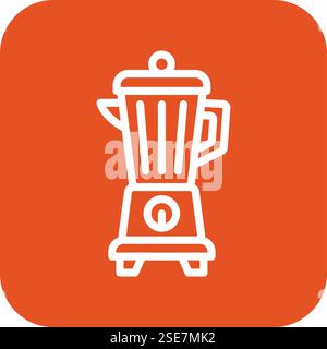 Blender Vector Icon Design Illustration Stock Vector