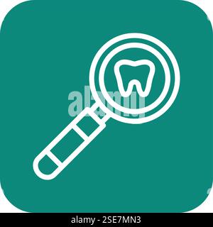 Search Vector Icon Design Illustration Stock Vector