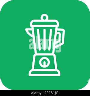 Blender Vector Icon Design Illustration Stock Vector