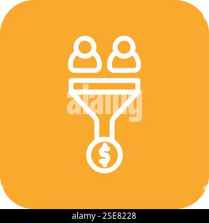 Conversion Vector Icon Design Illustration Stock Vector