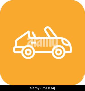 Car Vector Icon Design Illustration Stock Vector