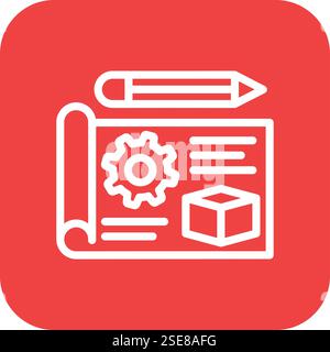 Prototype Vector Icon Design Illustration Stock Vector