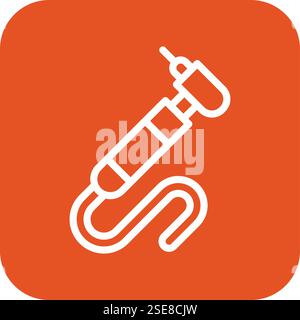 Tooth Drill Vector Icon Design Illustration Stock Vector