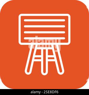 Board Vector Icon Design Illustration Stock Vector