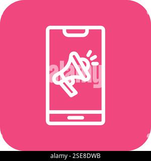 Call to action Vector Icon Design Illustration Stock Vector