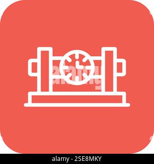 Water Meter Vector Icon Design Illustration Stock Vector