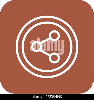 Share link Vector Icon Design Illustration Stock Vector