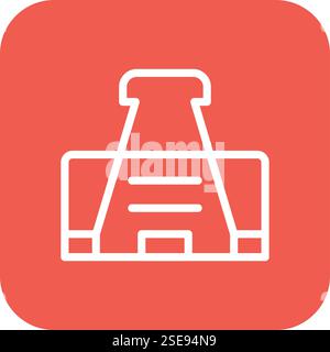 Clip Vector Icon Design Illustration Stock Vector