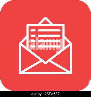Email Vector Icon Design Illustration Stock Vector