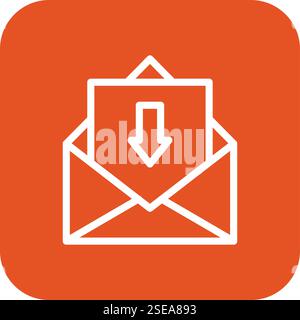 Archive Vector Icon Design Illustration Stock Vector