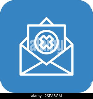 Delete Vector Icon Design Illustration Stock Vector