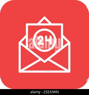 Support Vector Icon Design Illustration Stock Vector