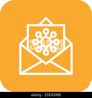 Connection Vector Icon Design Illustration Stock Vector