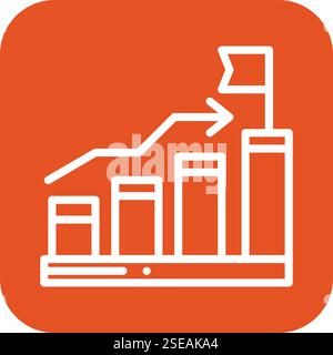 Business Success Vector Icon Design Illustration Stock Vector