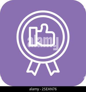 Best Work Vector Icon Design Illustration Stock Vector