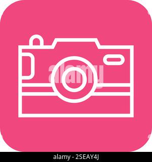 Camera Vector Icon Design Illustration Stock Vector