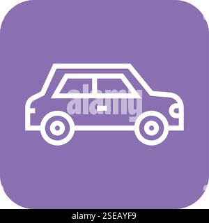 Car Vector Icon Design Illustration Stock Vector