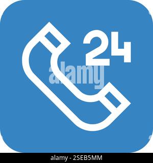 Customer Call Ser Vector Icon Design Illustration Stock Vector