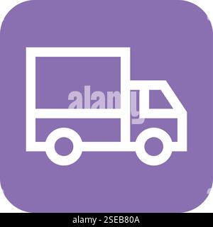 Truck Vector Icon Design Illustration Stock Vector