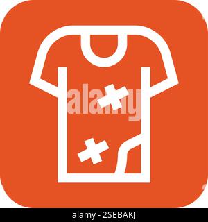 Dirty clothes Vector Icon Design Illustration Stock Vector