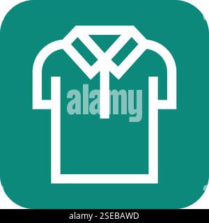 Shirt Vector Icon Design Illustration Stock Vector