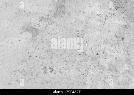 Old, rough plaster close-up on the wall. Stock Photo