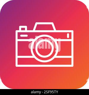 Photo camera Vector Icon Design Illustration Stock Vector