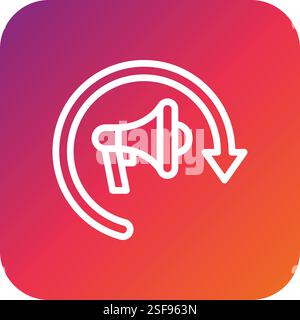 Remarketing Vector Icon Design Illustration Stock Vector