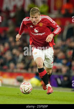 Rasmus Højlund of Manchester United during the UEFA Europa League Last ...