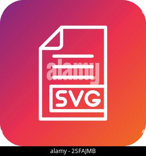 SVG Vector Icon Design Illustration Stock Vector