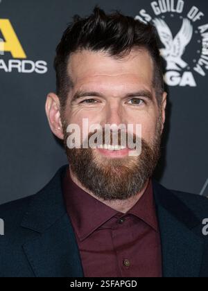 Beverly Hills, United States. 08th Feb, 2025. BEVERLY HILLS, LOS ANGELES, CALIFORNIA, USA - FEBRUARY 08: Timothy Simons arrives at the 77th Annual Directors Guild Of America Awards held at The Beverly Hilton Hotel on February 8, 2025 in Beverly Hills, Los Angeles, California, United States. (Photo by Xavier Collin/Image Press Agency) Credit: Image Press Agency/Alamy Live News Stock Photo