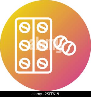 Tablets Vector Icon Design Illustration Stock Vector