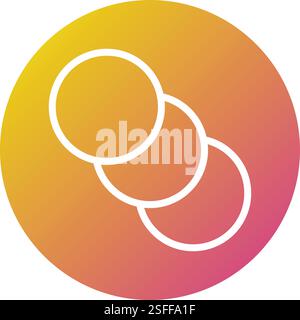 Blend tool Vector Icon Design Illustration Stock Vector