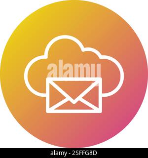 Email Vector Icon Design Illustration Stock Vector