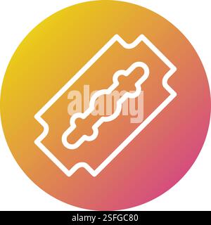 Blade Vector Icon Design Illustration Stock Vector