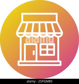 Beauty salon Vector Icon Design Illustration Stock Vector