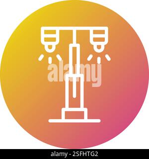 Light bulb Vector Icon Design Illustration Stock Vector