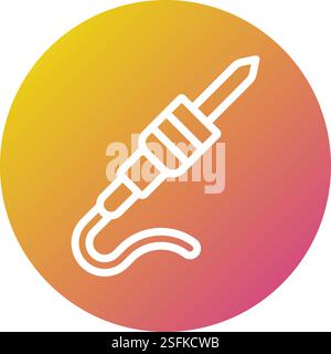 Jack Vector Icon Design Illustration Stock Vector