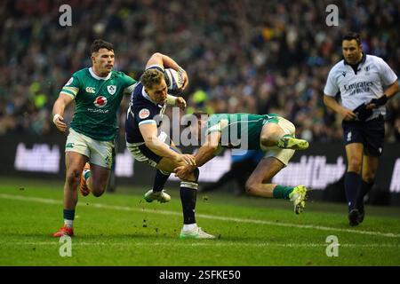 Tom Jordan of Scotland during the 2025 Six Nations Championship, rugby ...