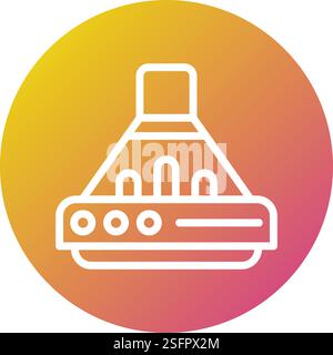 Extractor Vector Icon Design Illustration Stock Vector