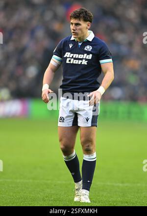 Tom Jordan of Scotland during the 2025 Six Nations Championship, rugby ...