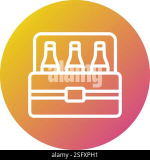 Beer Box Vector Icon Design Illustration Stock Vector Image & Art - Alamy