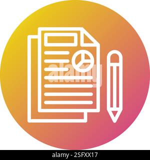 Infographic Vector Icon Design Illustration Stock Vector