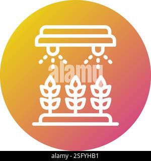 Sprinkler Vector Icon Design Illustration Stock Vector