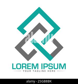PM Letter Logo Design Stock Vector