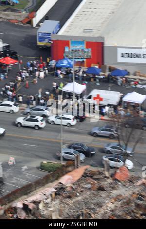Altadena CA: Views of the Eaton Fire damage and recovery efforts on ...