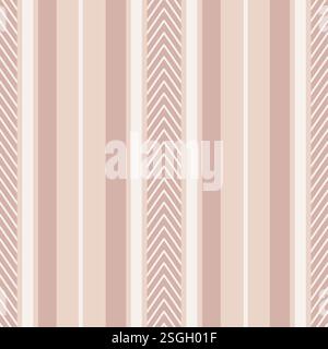 Seamless pattern with vertical stripes in soft pastel colors Stock Vector