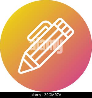 Marker Vector Icon Design Illustration Stock Vector