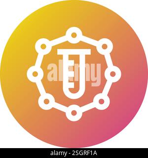 Bioengineering Vector Icon Design Illustration Stock Vector